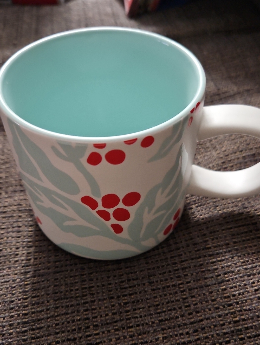 Starbucks 2018 Cherries Coffee Mug Tea Cup 12 oz